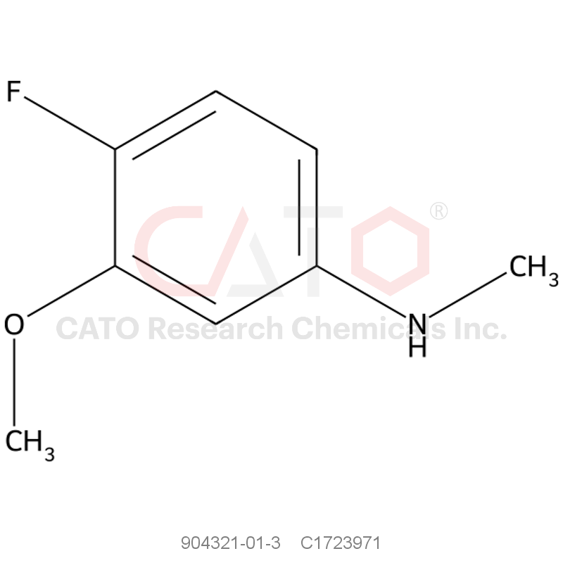 CAS No.:904321-01-3,4-氟-3-甲氧基-N-甲基苯胺