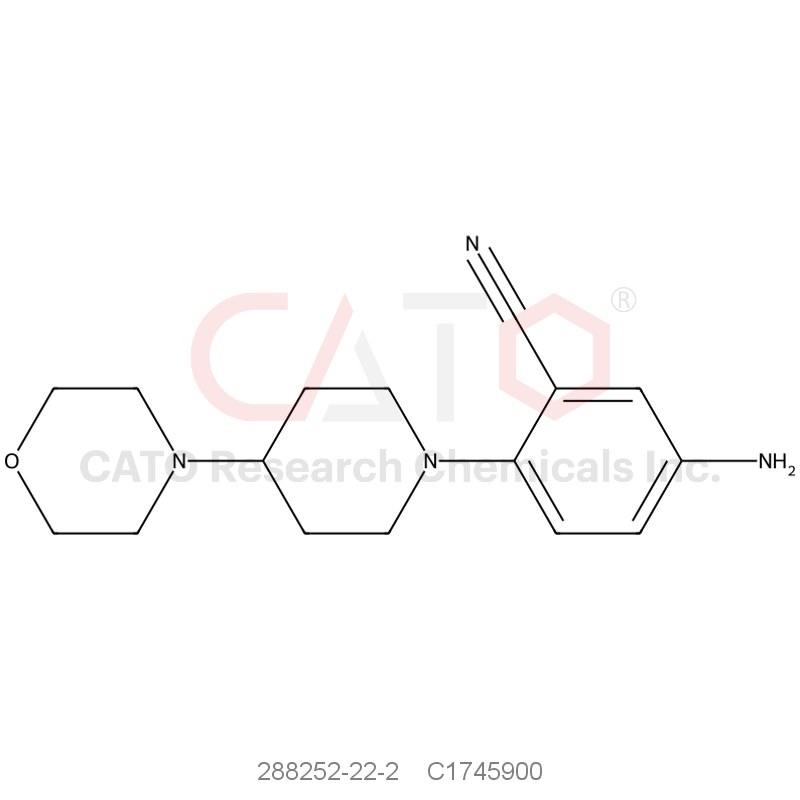CAS No.:288252-22-2,5-Amino-2-(4-morpholino-1-piperidyl)benzonitrile