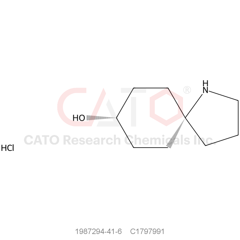 CAS No.:1987294-41-6,cis-1-Azaspiro[4.5]decan-8-ol hydrochloride