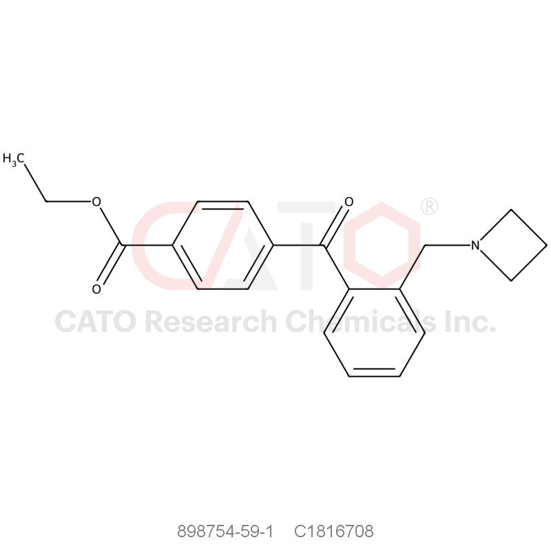 CAS No.:898754-59-1,Ethyl 4-(2-(azetidin-1-ylmethyl)benzoyl)benzoate