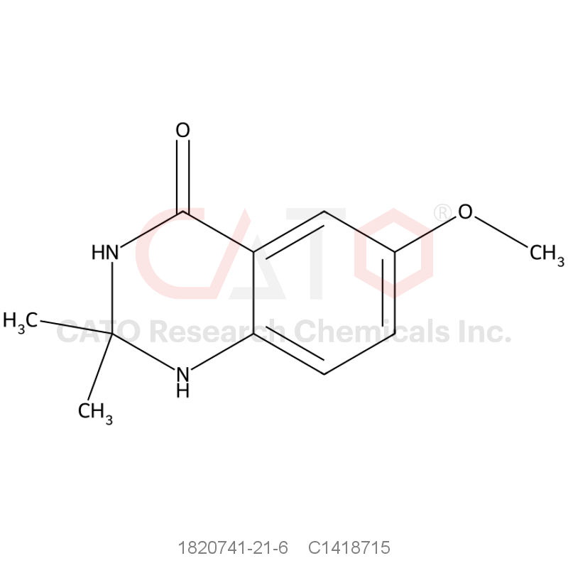 CAS No.:1820741-21-6,6-Methoxy-2,2-dimethyl-2,3-dihydroquinazolin-4(1H)-one