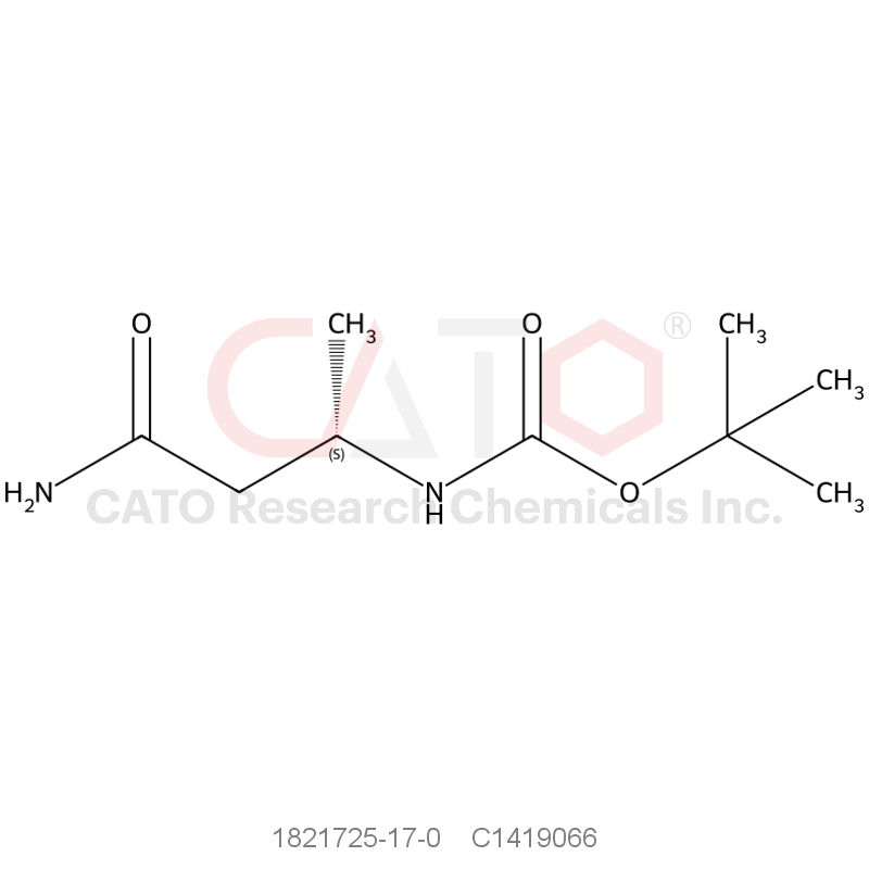 CAS No.:1821725-17-0,tert-Butyl (S)-(4-amino-4-oxobutan-2-yl)carbamate