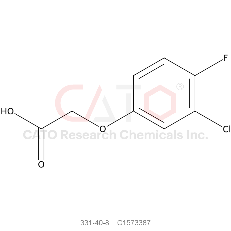 CAS No.:331-40-8,2-(3-Chloro-4-fluorophenoxy)acetic acid