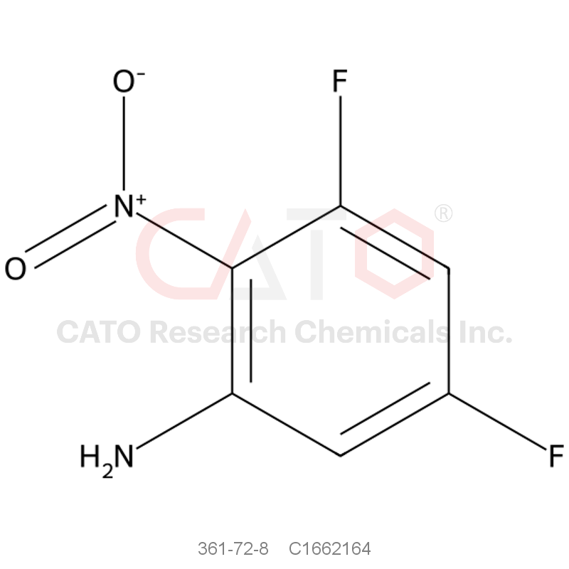 CAS No.:361-72-8,3,5-Difluoro-2-nitroaniline