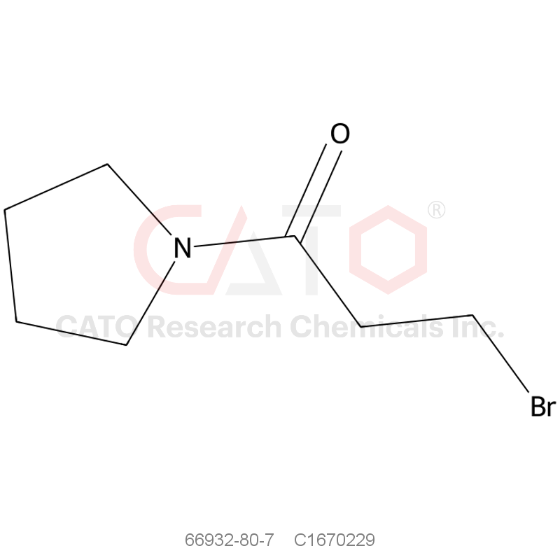 CAS No.:66932-80-7,3-Bromo-1-(pyrrolidin-1-yl)propan-1-one