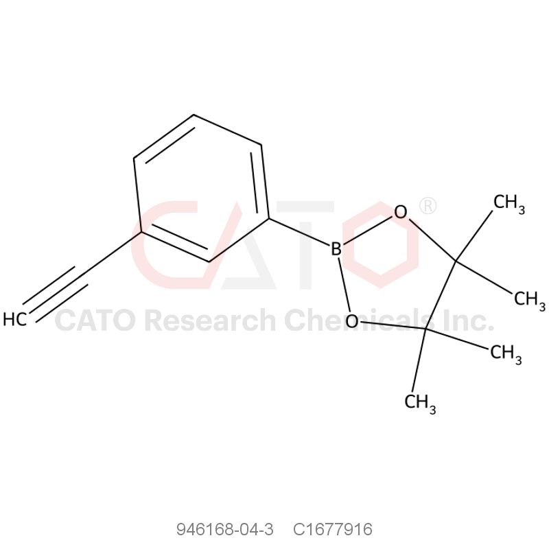 CAS No.:946168-04-3,3-Ethynylphenylboronic Acid Pinacol Ester
