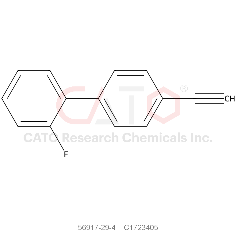 CAS No.:56917-29-4,4'-乙炔基-2-氟-1,1'-联苯