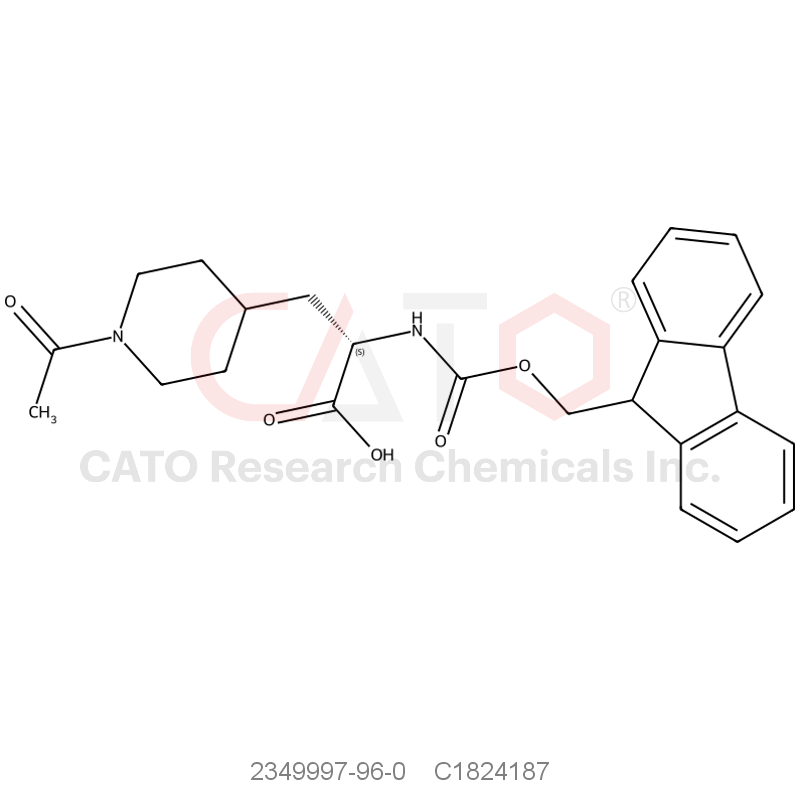 CAS No.:2349997-96-0,Fmoc-Ala(β-1-Ac-Piperidine-4-yl)-OH