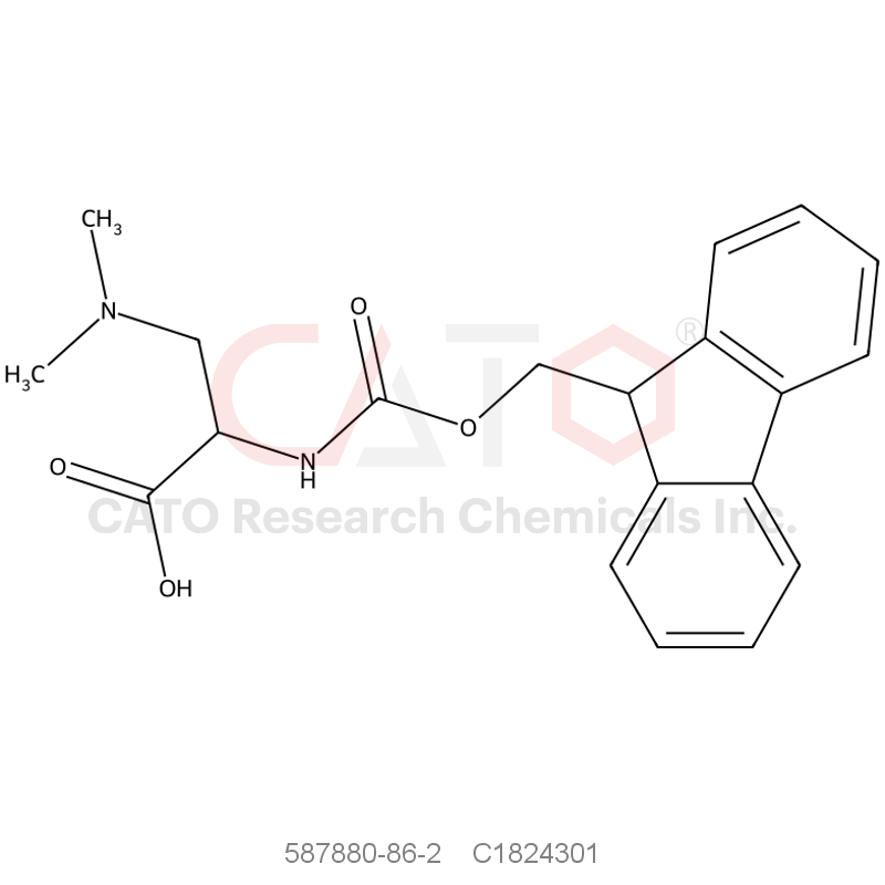 CAS No.:587880-86-2,Fmoc-L-2-amino-3-(dimethylamino)-propionic acid