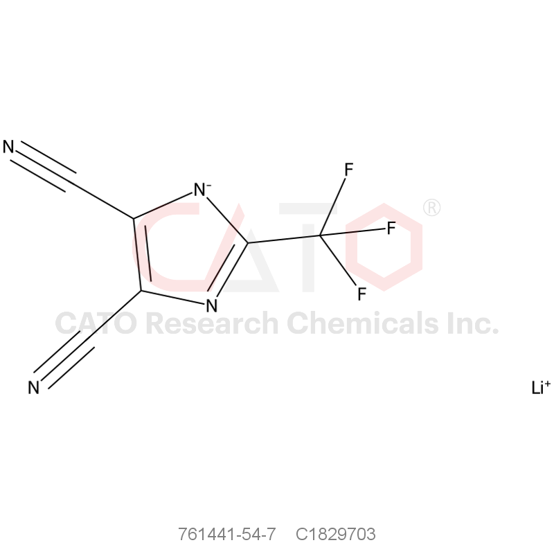 CAS No.:761441-54-7,Lithium 4,5-dicyano-2-(trifluoromethyl)imidazol-1-ide